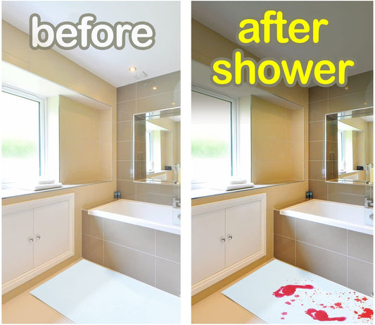 Color Changing Sheet Turns Red When Wet