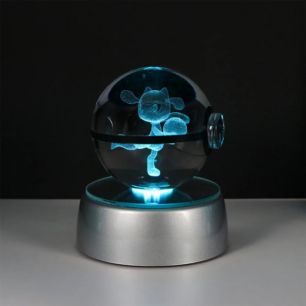 Pokemon 3D Crystal Ball with Base