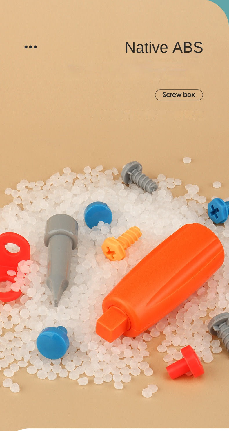 Electric Drill Screw Nut Assembly 3D Puzzle Toy