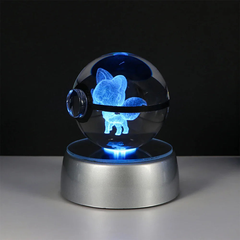 Pokemon 3D Crystal Ball with Base