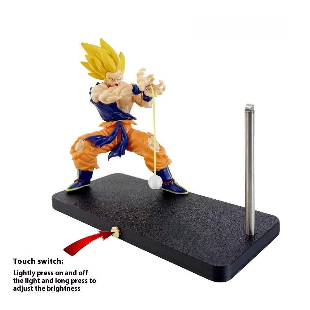 Goku Magnetic Night Light Desk Decoration