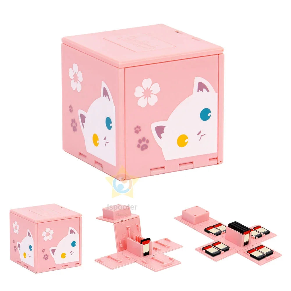Foldable 16 Slots Game Cards Portable Storage Box for Switch/Lite/OLED Card Case