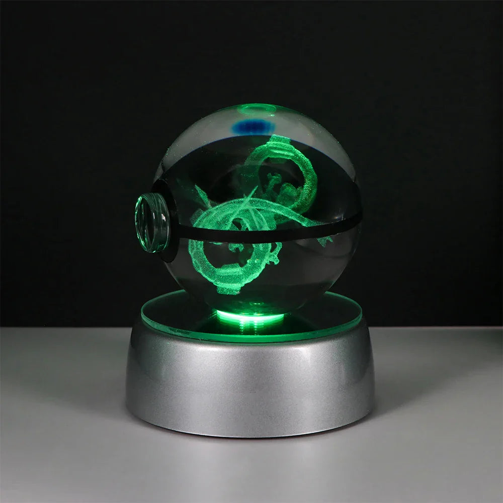 Pokemon 3D Crystal Ball with Base