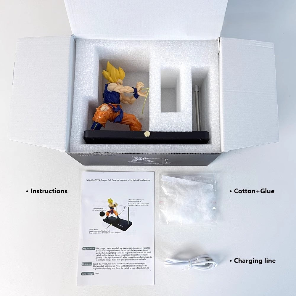 Goku Magnetic Night Light Desk Decoration