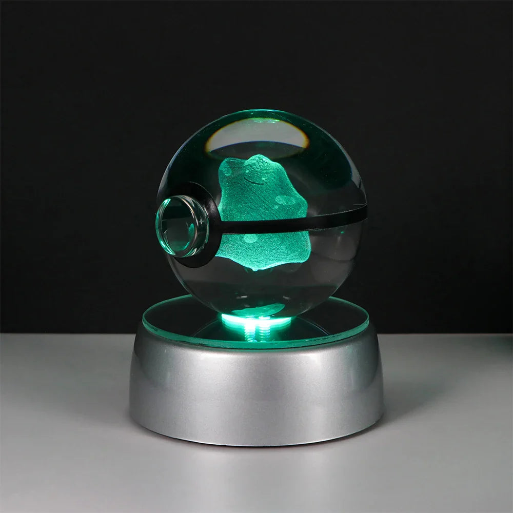 Pokemon 3D Crystal Ball with Base
