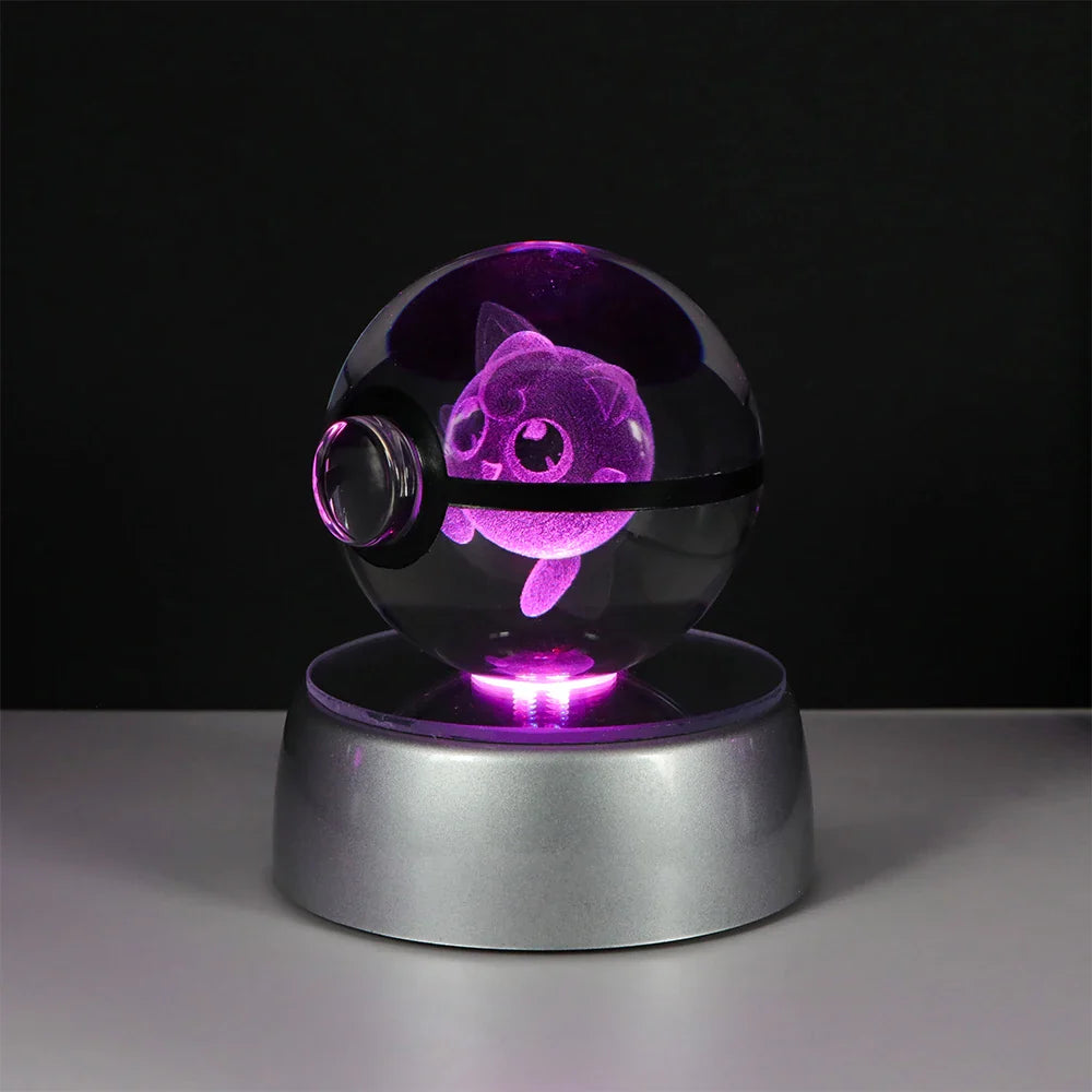 Pokemon 3D Crystal Ball with Base