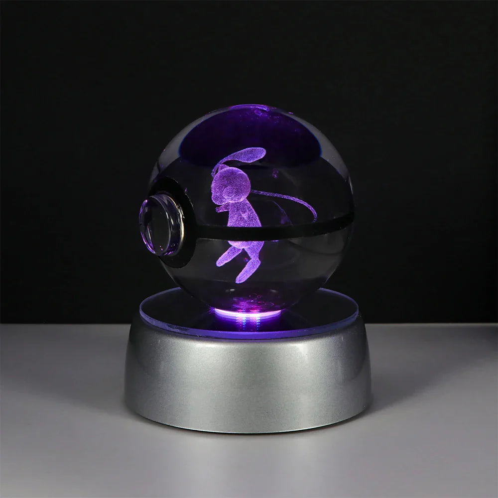 Pokemon 3D Crystal Ball with Base
