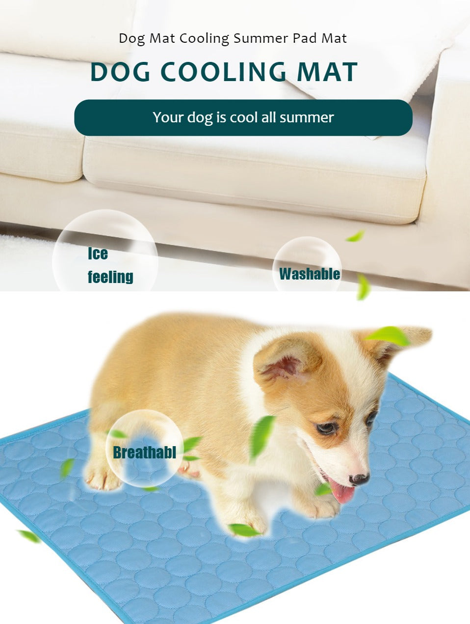 Pet Cooling Mat For Summers