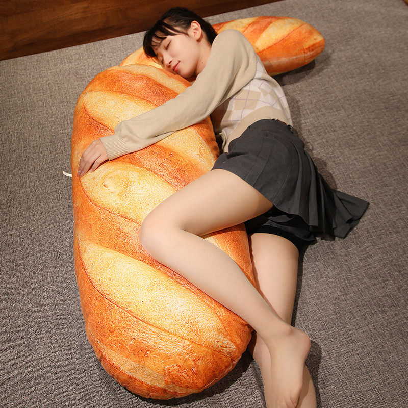 Simulation French Bread Plush Pillow