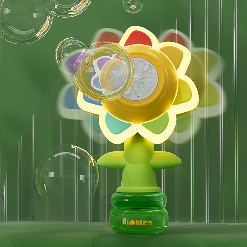 Electric Automatic Sunflower Bubble Machine