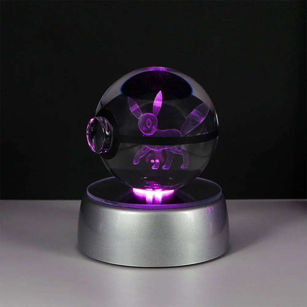 Pokemon 3D Crystal Ball with Base