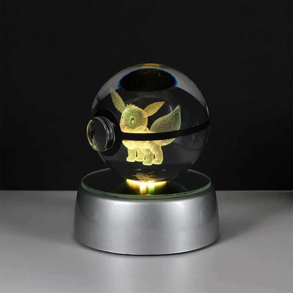 Pokemon 3D Crystal Ball with Base