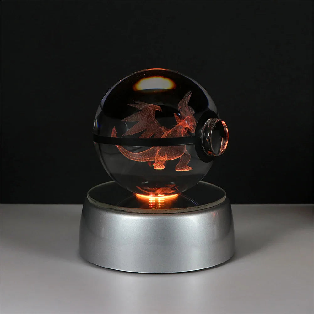 Pokemon 3D Crystal Ball with Base