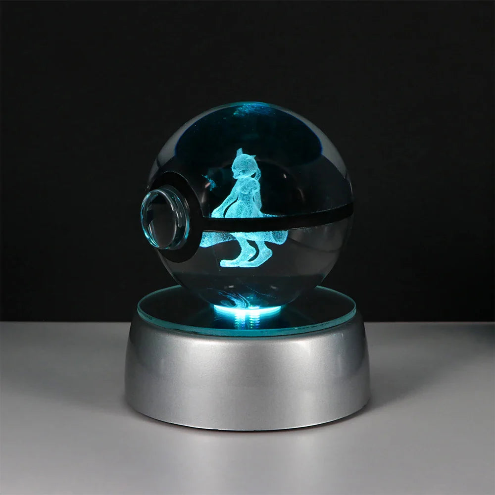 Pokemon 3D Crystal Ball with Base
