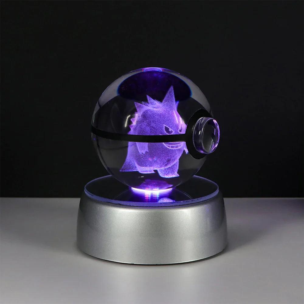 Pokemon 3D Crystal Ball with Base