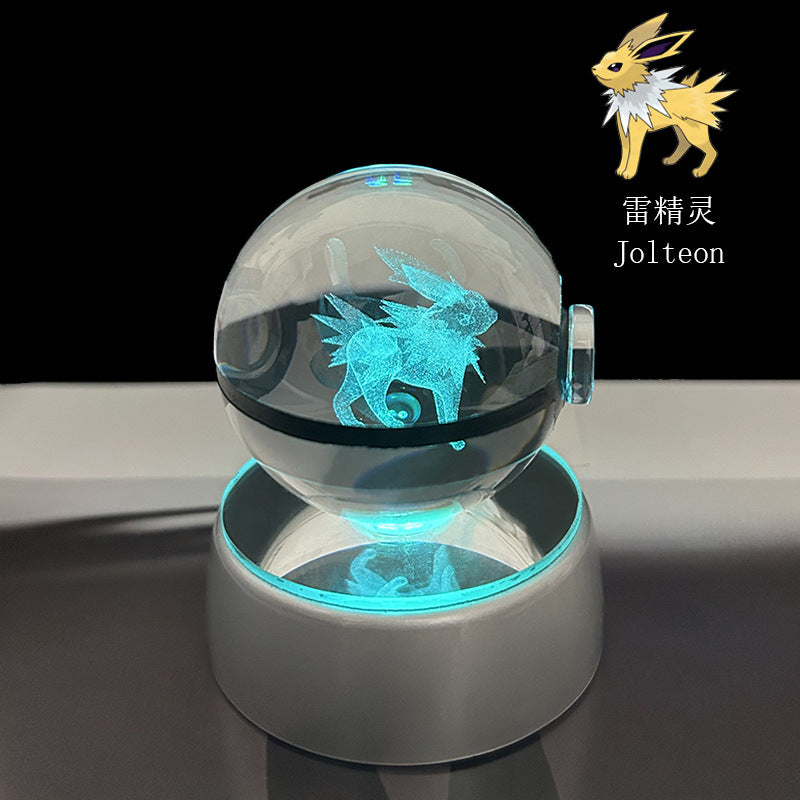 Pokemon 3D Crystal Ball with Base