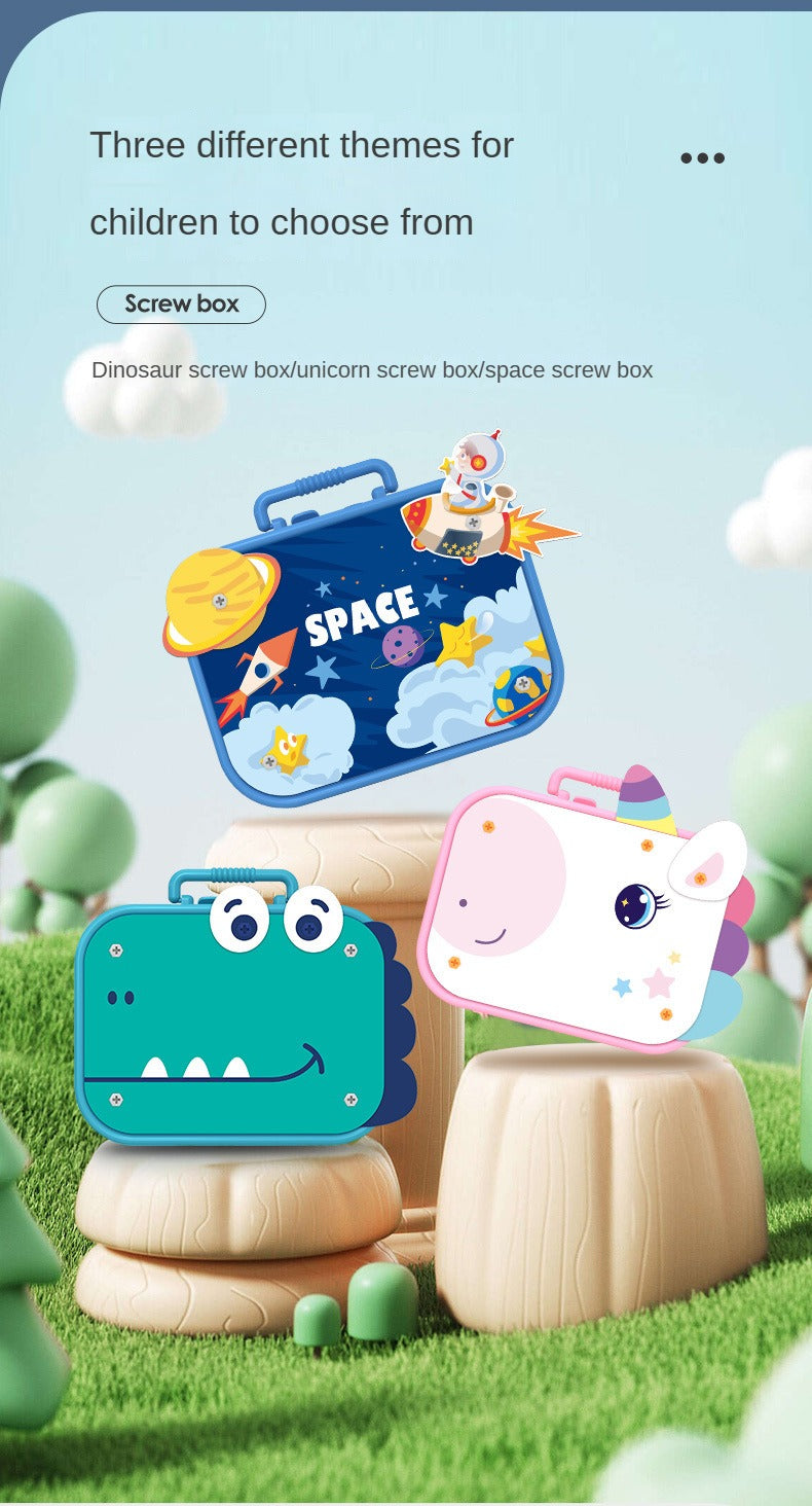 Electric Drill Screw Nut Assembly 3D Puzzle Toy