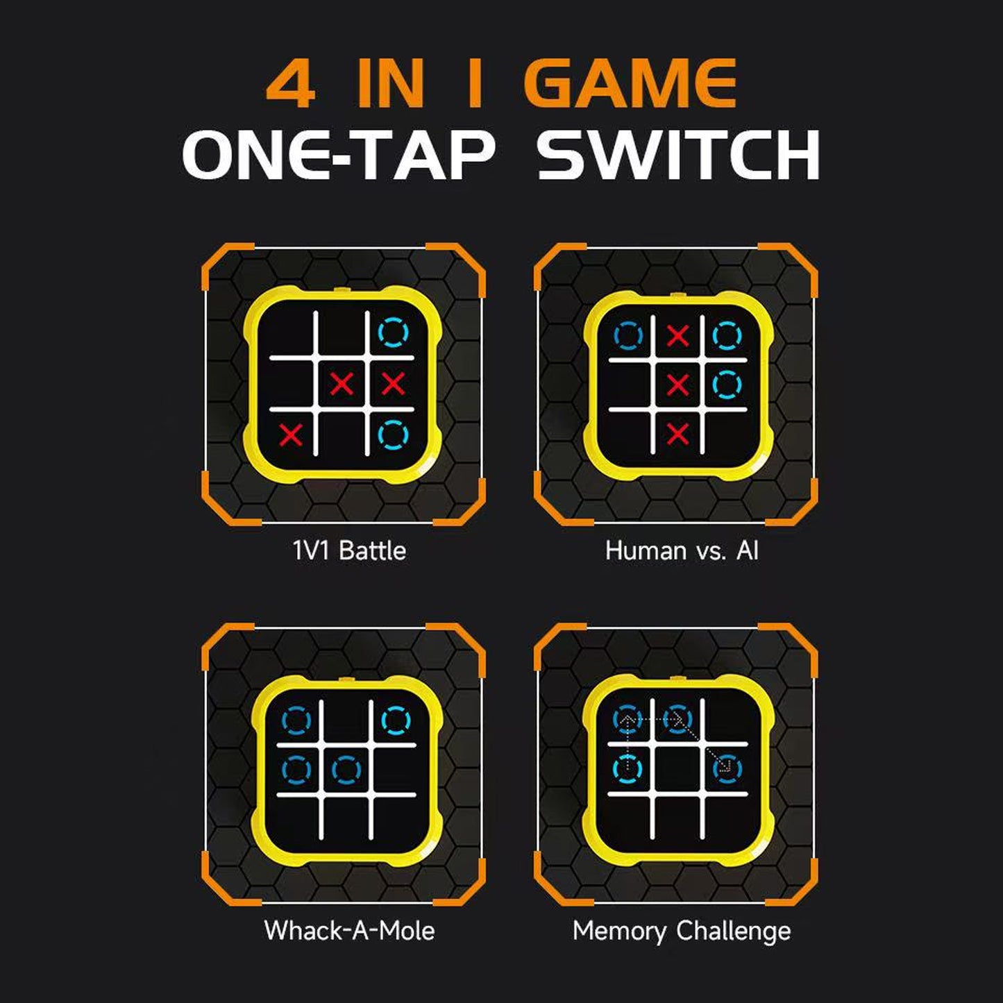 Electronic TIC-TAC-TOE Game