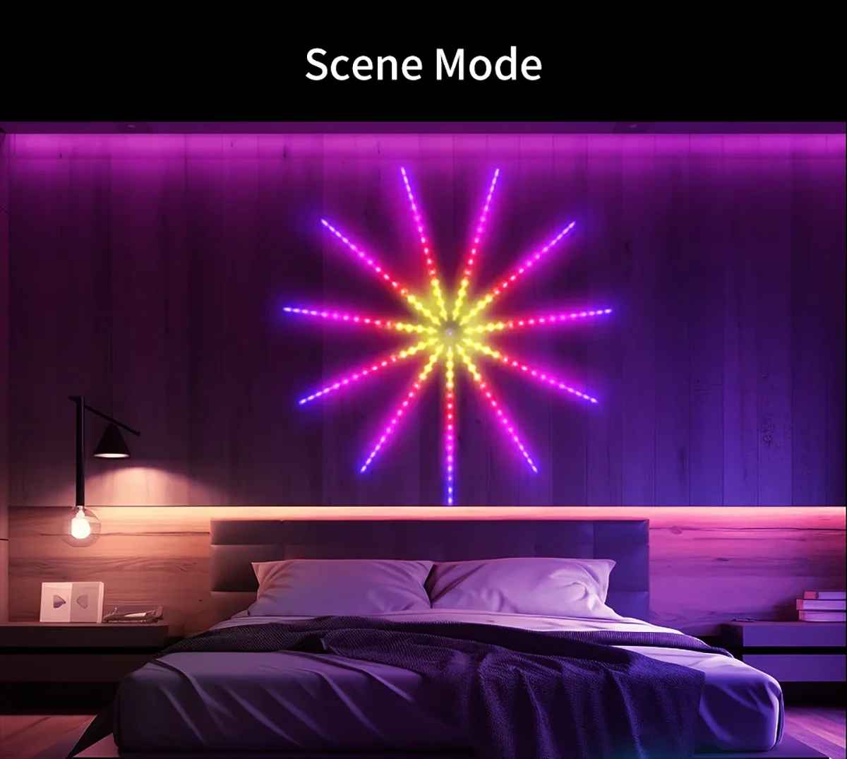 LED Reacting Firework