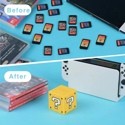 Foldable 16 Slots Game Cards Portable Storage Box for Switch/Lite/OLED Card Case