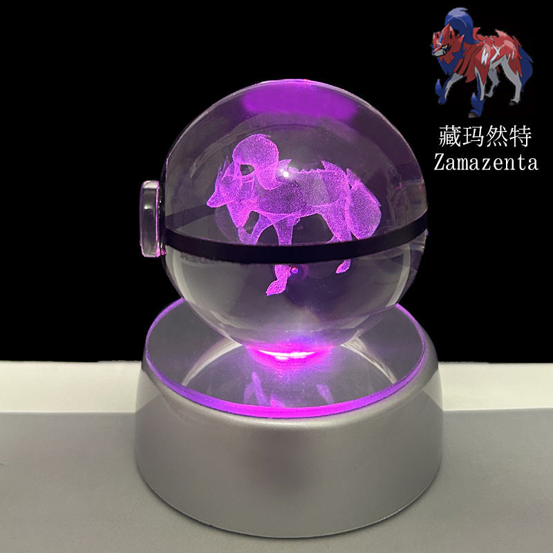 Pokemon 3D Crystal Ball with Base