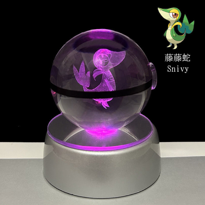 Pokemon 3D Crystal Ball with Base