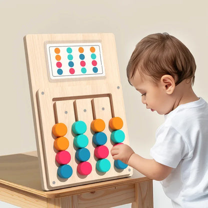 Montessori Wooden Color Shape Matching Toy