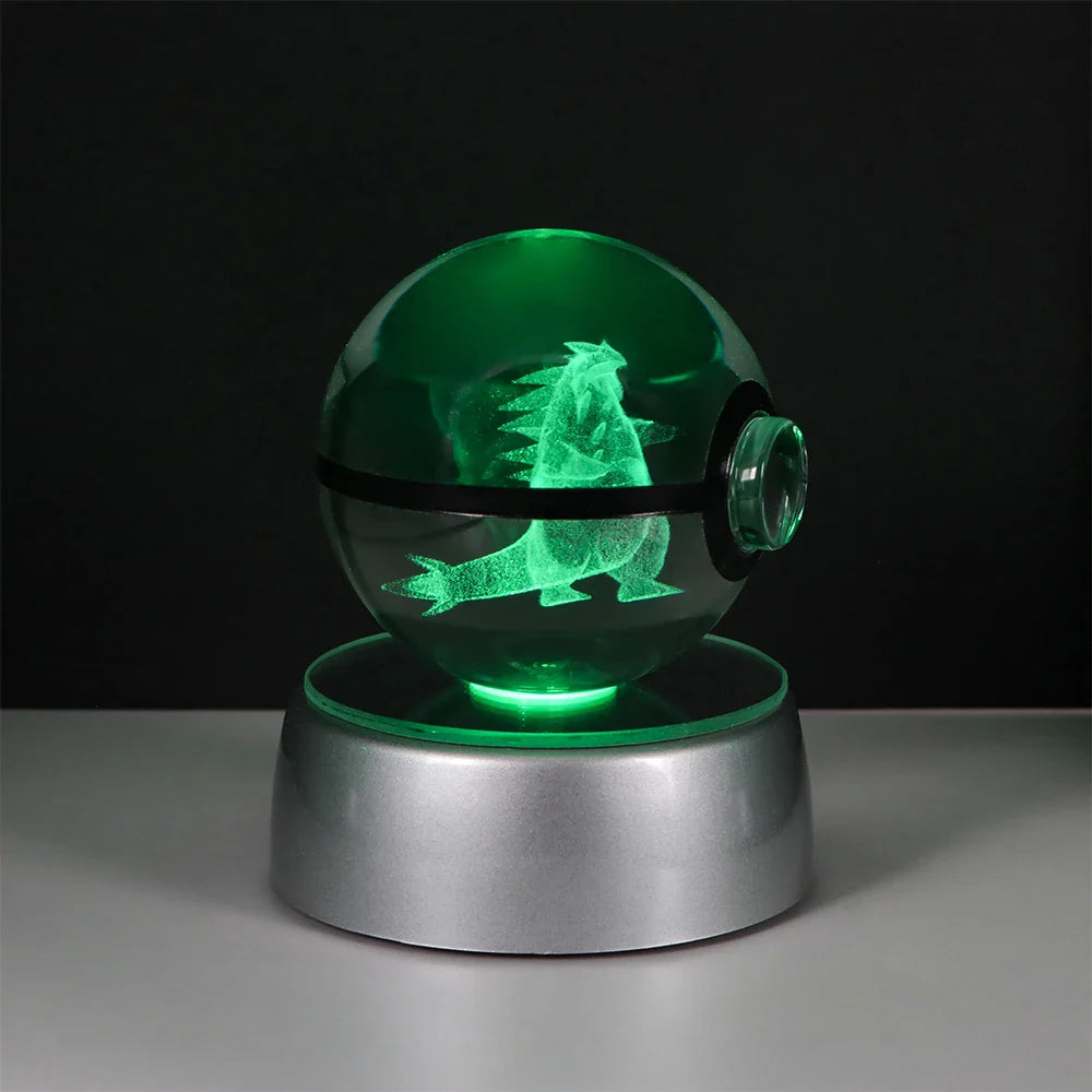 Pokemon 3D Crystal Ball with Base