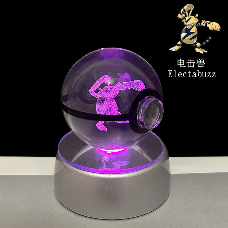 Pokemon 3D Crystal Ball with Base