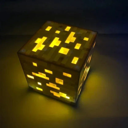 Minecraft LED Light USB Charging Table Lamp