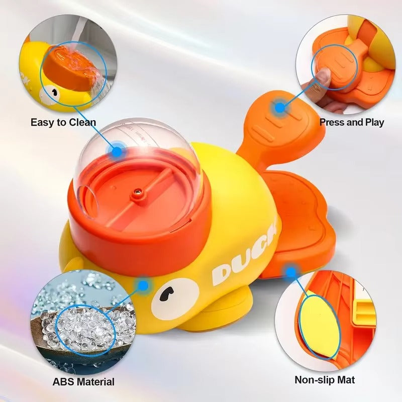 Yellow Duck-Shaped Interactive Dog/Cat Entertainment Toy