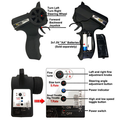 1:16 Wpl D12 Remote Controlled Electric Truck