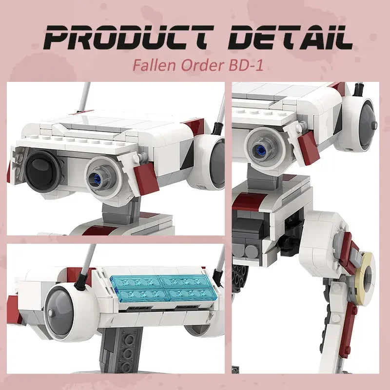 BD-1 Robot Building Blocks MOC-33499 Fallen Order Space Wars Machine