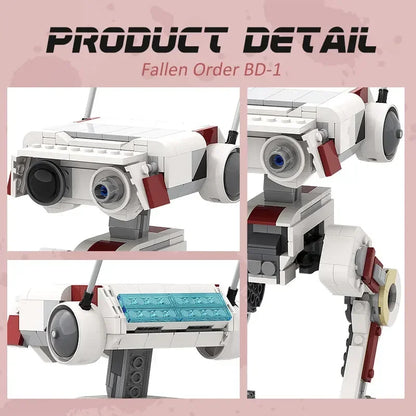 BD-1 Robot Building Blocks MOC-33499 Fallen Order Space Wars Machine