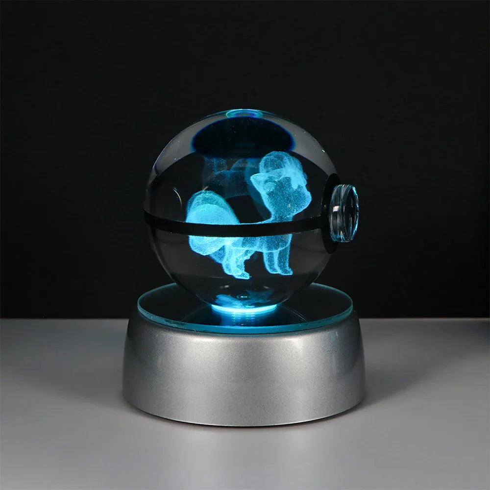 Pokemon 3D Crystal Ball with Base