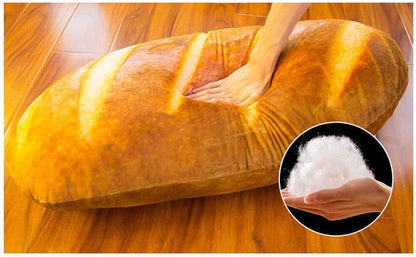 3D Simulated Snack Bread Shape Pillow