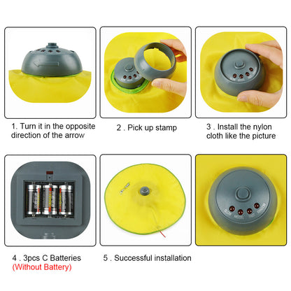 Automatic Motion-Activated Interactive Cat Toy with Moving Fabric and Feather