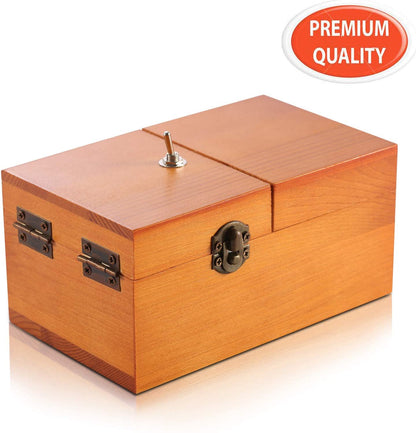 Leave Me Alone Wooden Useless Box