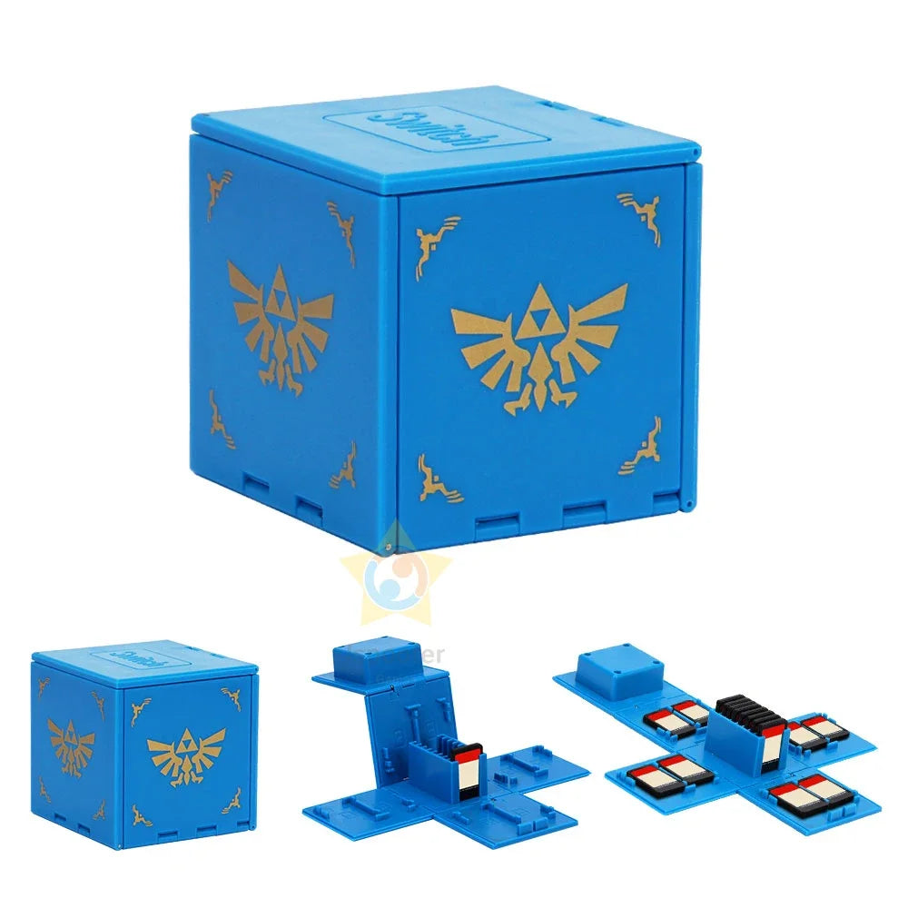Foldable 16 Slots Game Cards Portable Storage Box for Switch/Lite/OLED Card Case