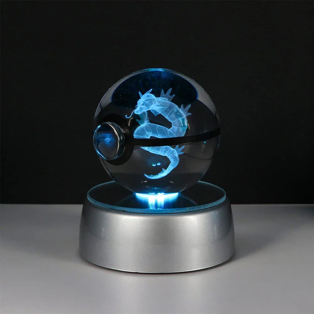 Pokemon 3D Crystal Ball with Base
