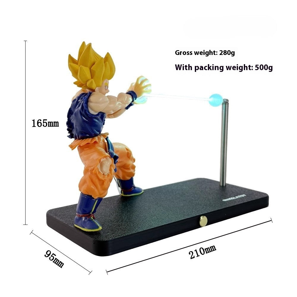 Goku Magnetic Night Light Desk Decoration