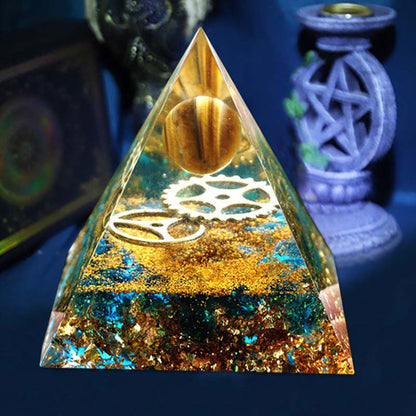 Natural Stone Crystal Pyramid Home Decoration Gifts
