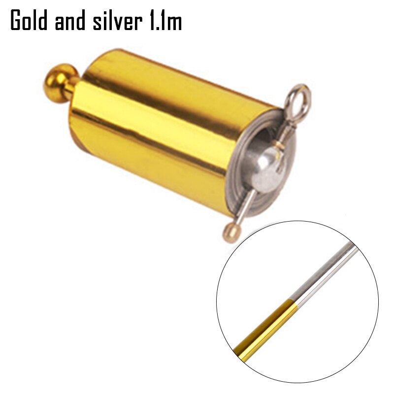 1Pc Stainless Steel Pocket Self-defense Telescopic Stick