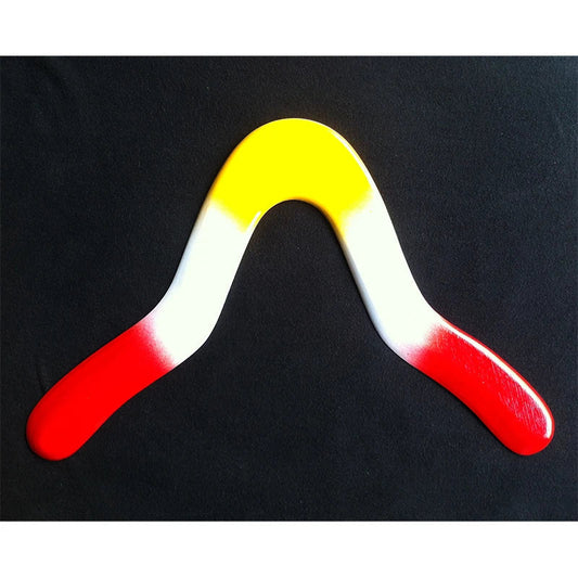 1 Piece Handmade Wood Wooden Boomerang Lawn Toys Sport Can Return