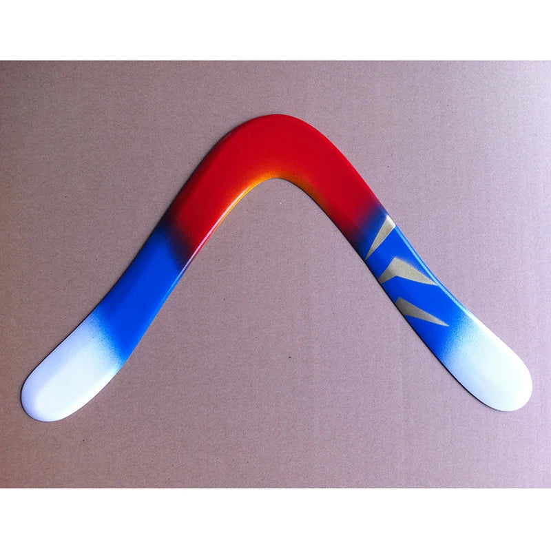 1 Piece Handmade Wood Wooden Boomerang Lawn Toys Sport Can Return