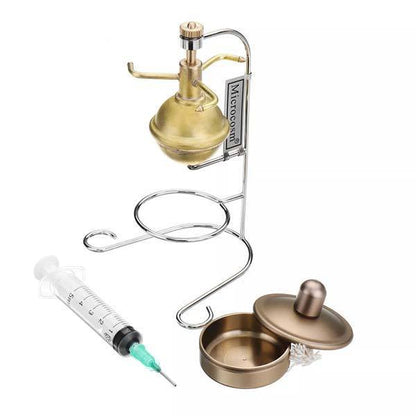 Full Metal Mini Steam Engine  Physics Toy