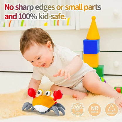 Interactive Crab Toy for Babies