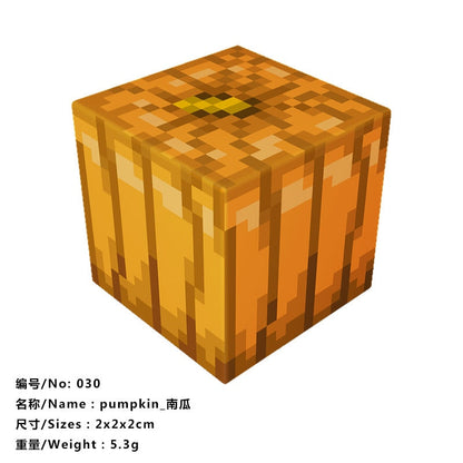 10pcs Magnetic Building Blocks Gold iron diamond Ore Cube Model New Magnet Creative Designer DIY Toys for Children