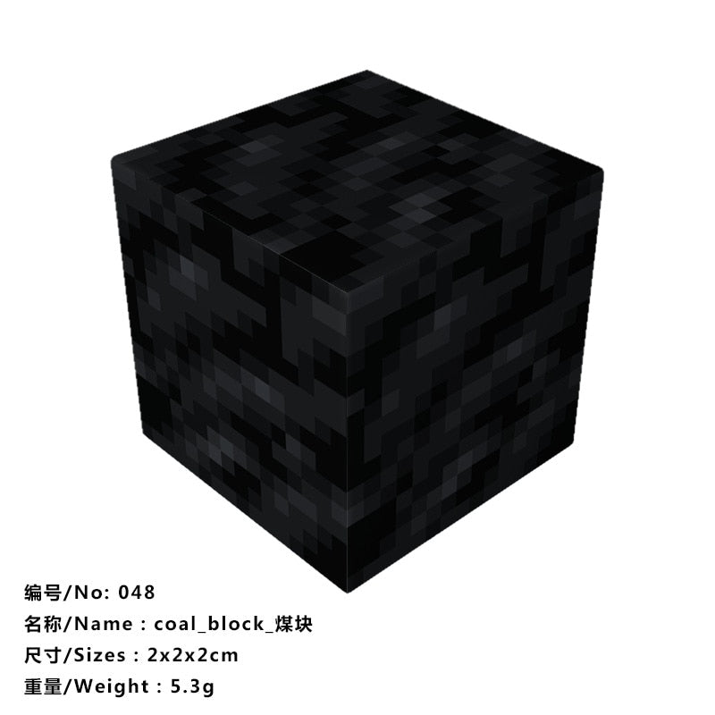 10pcs Magnetic Building Blocks Gold iron diamond Ore Cube Model New Magnet Creative Designer DIY Toys for Children