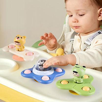 Suction Cup Spinner Baby Toy for Boys Girls